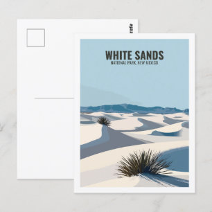 White Sands Nationalpark New Mexico USA Postkarte