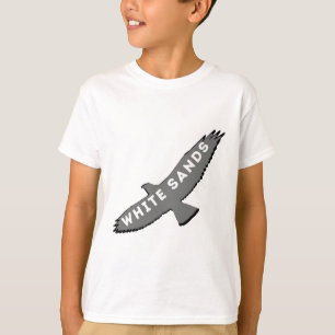 White Sands New Mexico Vogellogo T-Shirt