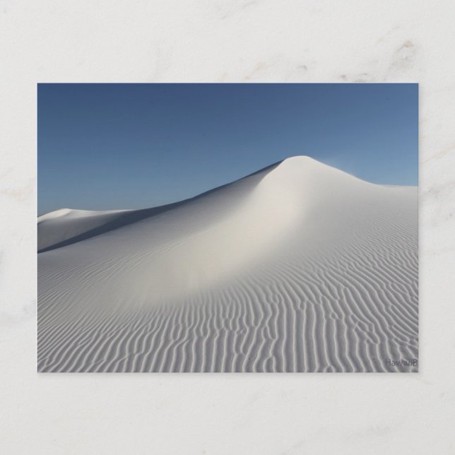 White Sands Postkarte (Vorderseite)