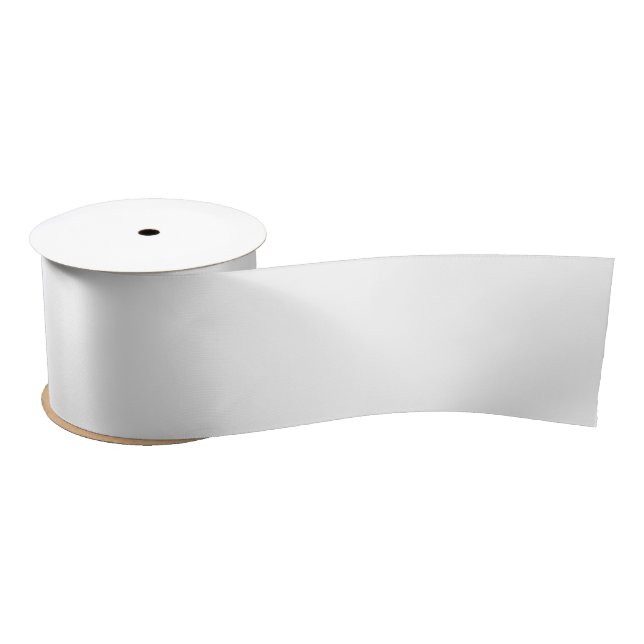 White Satin Ribbon Satinband (Spule)
