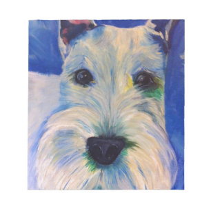 White Schnauzer's RULE ! Notizblock