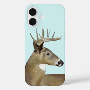 White Schwanz Buck iPhone 16 Hülle