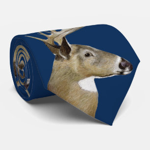 White Schwanz Buck Krawatte