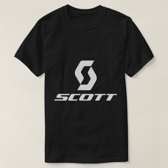 White Scott Bikes Logo T - Shirt (Design vorne)