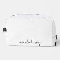 White Script | Stilvolle Monogram Modern