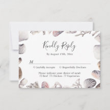 White Seashell Beach Sand Hochzeit in Urlaubsort