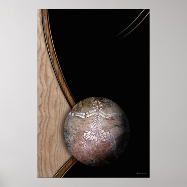 WHITE SHAMAN POSTER (Vorne)