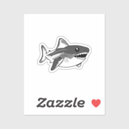 White Shark Sticker