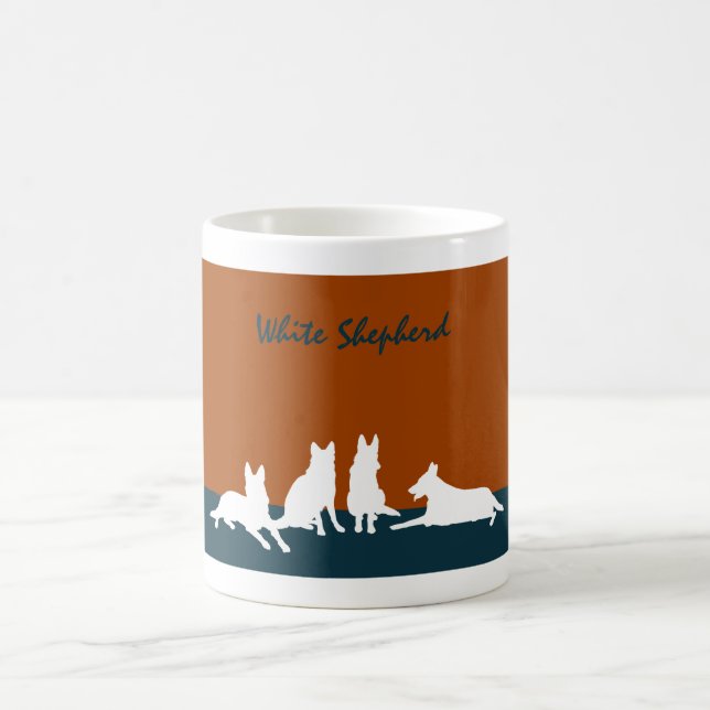 White Shepherd Tasse (Mittel)