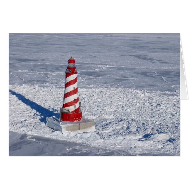 White Shoal Lighthouse (Vorderseite (Horizontal))