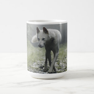 White Siberian Husky Kaffeetasse