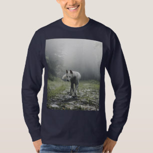 White Siberian Husky T - Shirt