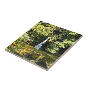 White Snake Pagoda / Hakuja No Tsuka Fliese