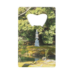 White Snake Pagoda / Hakuja No Tsuka Geldbeutel Flaschenöffner
