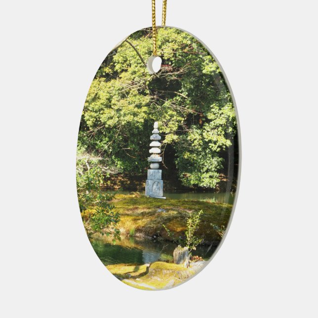 White Snake Pagoda / Hakuja No Tsuka Keramik Ornament (Links)