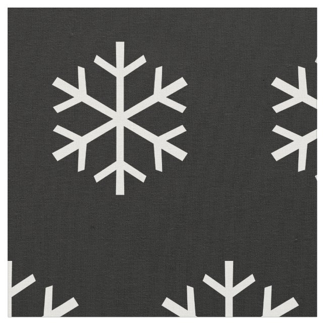 +{ White Snowflakes }+ Stoff (Nahaufnahme)