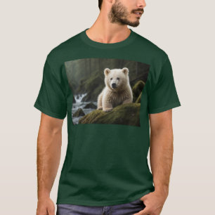 White Spirit Bear Cub Wildlife T-Shirt