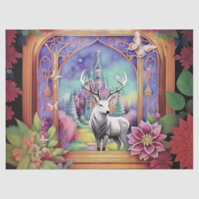 White Stag Seidenpapier (Vorderseite)