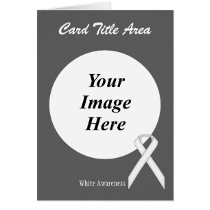 White Standard Ribbon Template von Kenneth Yoncich