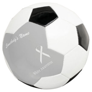 White Standard Ribbon Template von Kenneth Yoncich Fußball