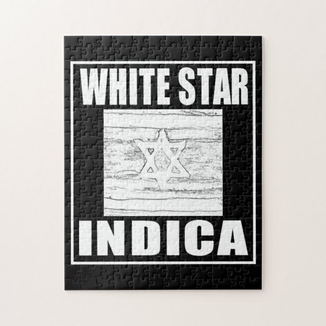 WHITE STAR INDICA PUZZLE (Vertikal)