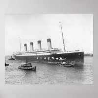 White Star Line RMS Olympic, 1911. Vintages Foto