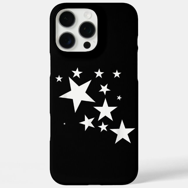 White-Stars-Kostümgeschenk im Star-Design Case-Mate iPhone Hülle (Rückseite)