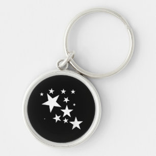 White-Stars-Kostümgeschenk im Star-Design Schlüsselanhänger