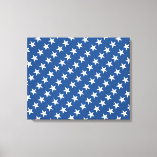 White Stars Leinwand