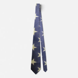 White Stars Necktie Krawatte