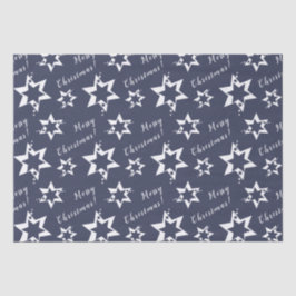 White Stary - Frohe Weihnachten! Lila Seidenpapier