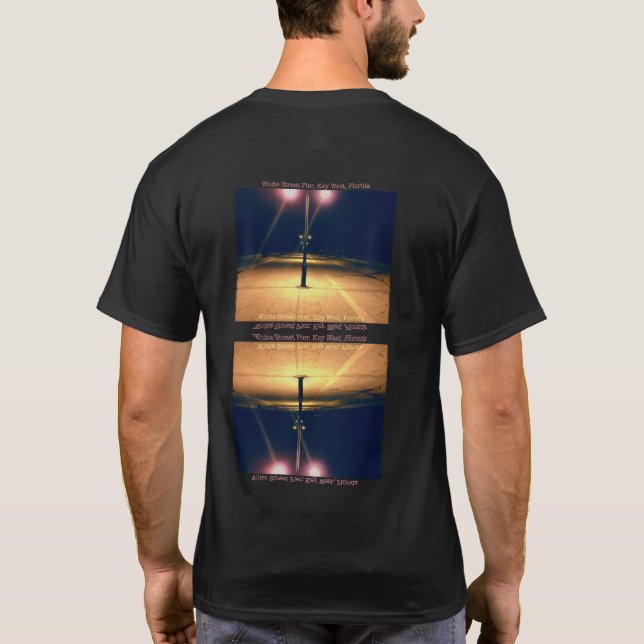 White Street Pier, Key West T - Shirt (Rückseite)