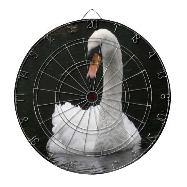 White Swan Dart Board Dartscheibe (vorne)