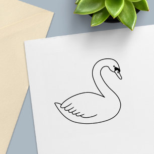 White Swan Permastempel