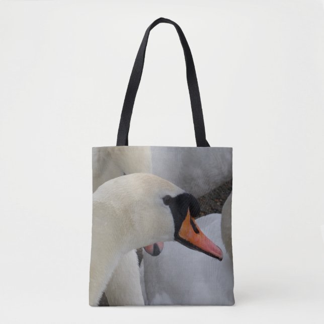 White Swan Tote Bag (Vorderseite)