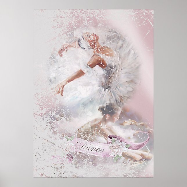 White Swan und Friend Poster (Vorne)