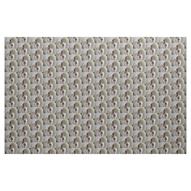 White Swans Fabric Stoff (Yard (91,4 cm))