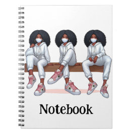 White Swesuit-Notebook Notizblock