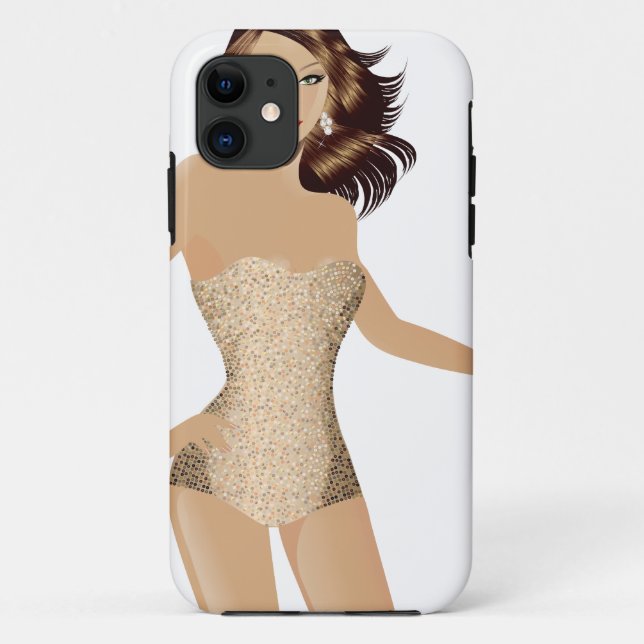White Swimsuit Girl iPhone 5 Selten vorhanden™ Case-Mate iPhone Hülle (Rückseite)