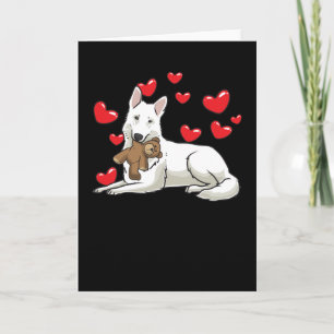 White Swiss Shepherd Gift Karte