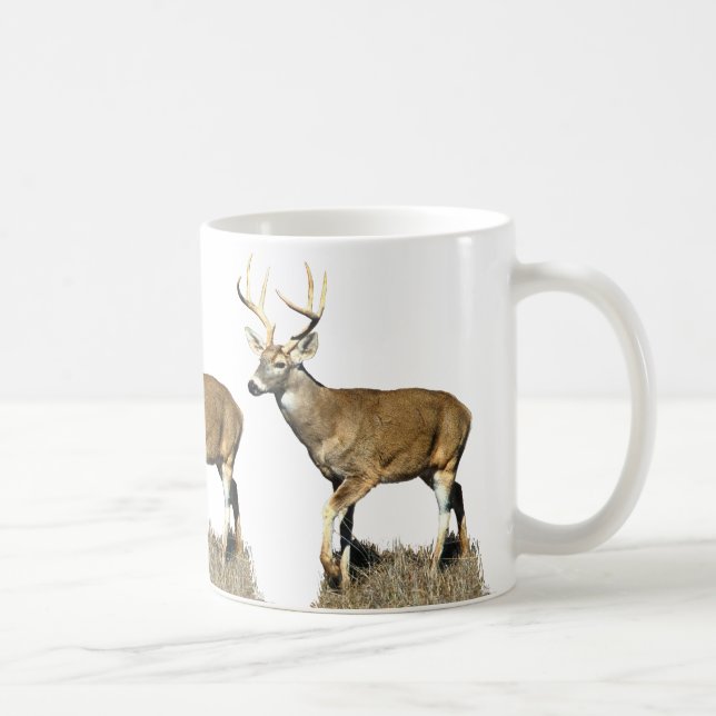 White Tails Deer Buck Kaffeetasse (Rechts)