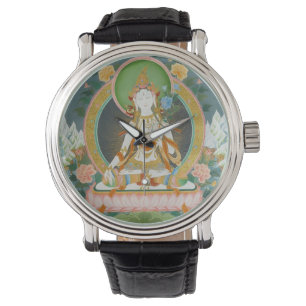 White Tara Watch Armbanduhr