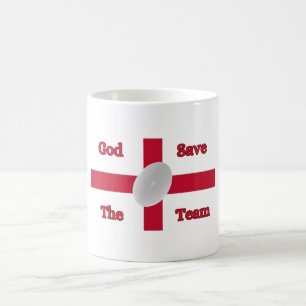 White Tasse, Gott Rettete den Team Trinkbehälter Kaffeetasse
