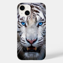 White Tiger Blue Eyes