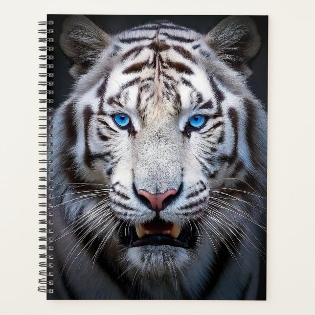 White Tiger Blue Eyes Planer (Vorderseite)