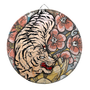 White Tiger Dartscheibe
