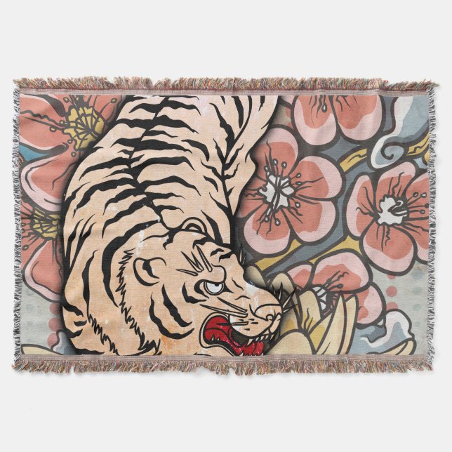 White Tiger Decke (Vorderseite)