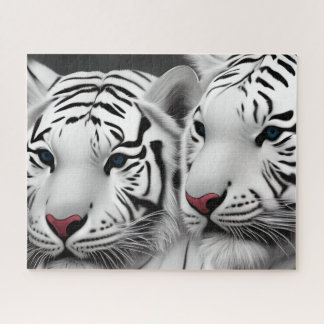 White Tiger Jigsaw Puzzle