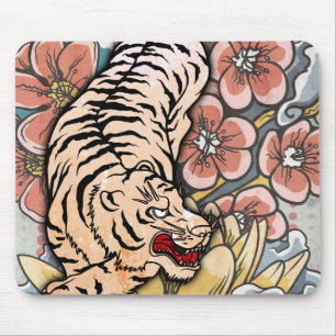 White Tiger Mousepad