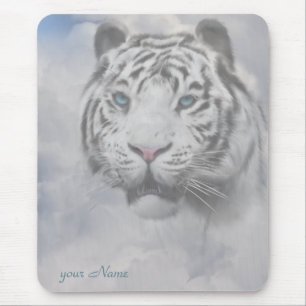 White Tiger Mousepad
